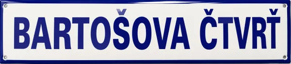 Smaltovaná cedule S-dop 7